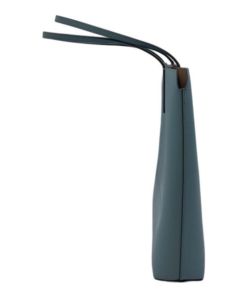 TREASURE TOPKAPI（トレジャートプカピ）TREASURE TOPKAPI (トレジャートプカピ) レザートートバッグ ブルーの古着・服飾アイテム