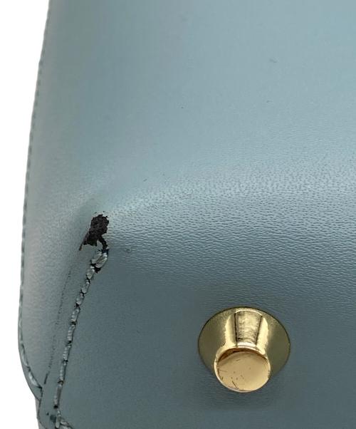 TREASURE TOPKAPI（トレジャートプカピ）TREASURE TOPKAPI (トレジャートプカピ) レザートートバッグ ブルーの古着・服飾アイテム