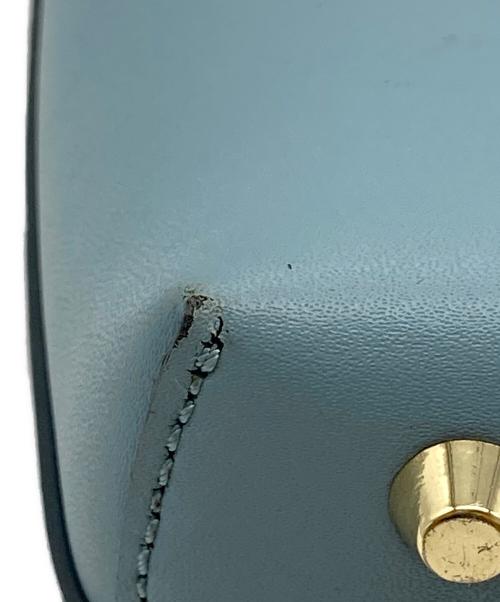 TREASURE TOPKAPI（トレジャートプカピ）TREASURE TOPKAPI (トレジャートプカピ) レザートートバッグ ブルーの古着・服飾アイテム