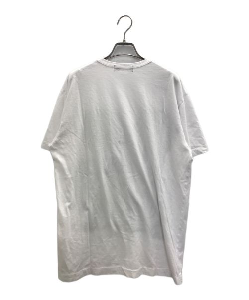 COMME des GARCONS HOMME DEUX（コムデギャルソン オム ドゥ）COMME des GARCONS HOMME DEUX (コムデギャルソン オム ドゥ) アブストラクトパターンtシャツ ホワイト サイズ:Ｌの古着・服飾アイテム