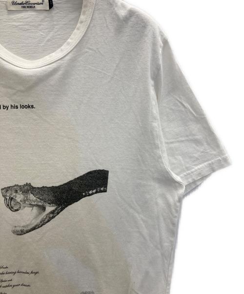 UNDERCOVERISM（アンダーカバーイズム）UNDERCOVERISM (アンダーカバーイズム) プリントTシャツ ホワイト サイズ:2の古着・服飾アイテム