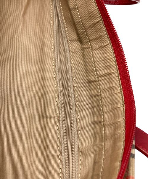 Burberry's（バーバリー）Burberry's (バーバリーズ) ノヴァチェックトートバッグ ベージュの古着・服飾アイテム