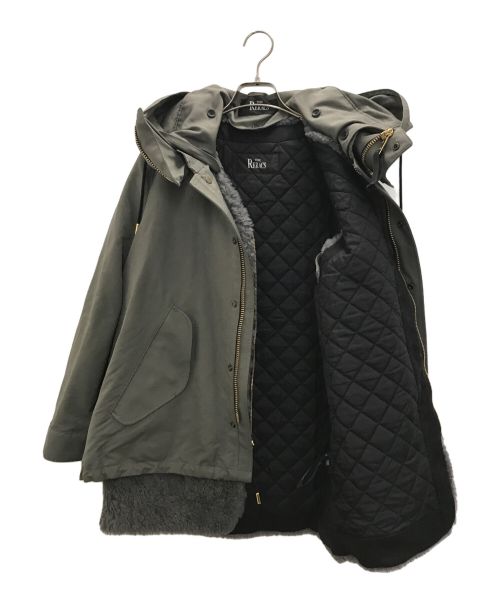 THE RERACS（ザ リラクス）THE RERACS (ザ リラクス) ライナー付モッズコート カーキ サイズ:38の古着・服飾アイテム