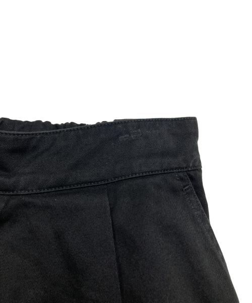 MHL（エムエイチエル）MHL (エムエイチエル) タックサイドジップスカート ブラック サイズ:3の古着・服飾アイテム