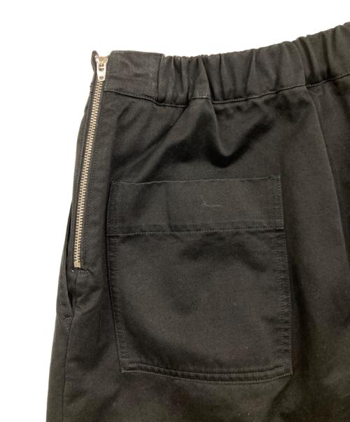 MHL（エムエイチエル）MHL (エムエイチエル) タックサイドジップスカート ブラック サイズ:3の古着・服飾アイテム