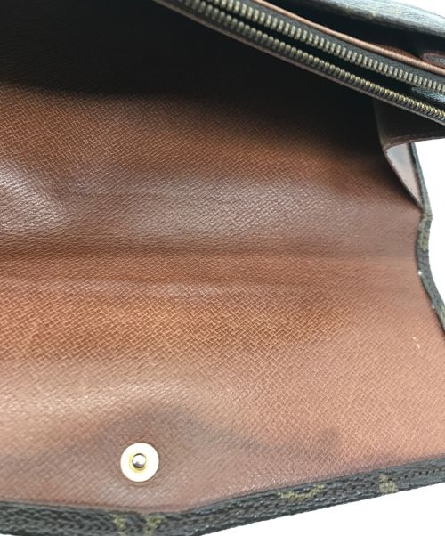 LOUIS VUITTON（ルイ ヴィトン）LOUIS VUITTON (ルイ ヴィトン) 長財布 ブラウンの古着・服飾アイテム