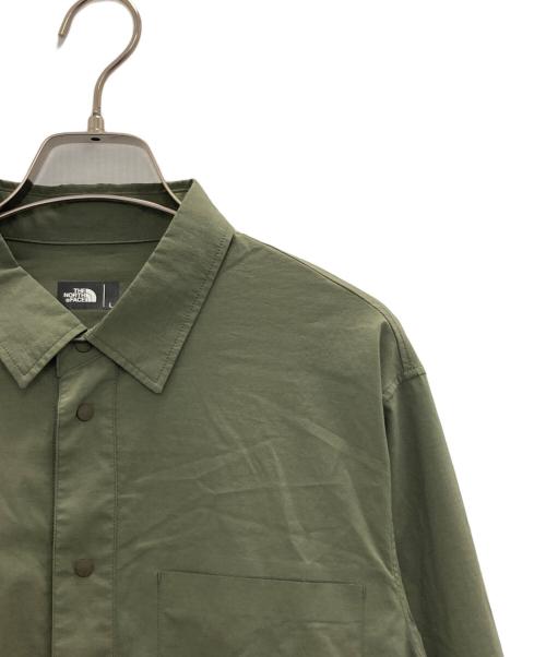 THE NORTH FACE（ザ ノース フェイス）THE NORTH FACE (ザ ノース フェイス) L/S VERNAL SHIRT カーキ サイズ:Ⅼの古着・服飾アイテム