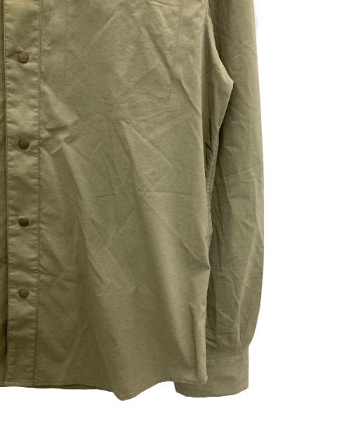 THE NORTH FACE（ザ ノース フェイス）THE NORTH FACE (ザ ノース フェイス) L/S VERNAL SHIRT カーキ サイズ:Ⅼの古着・服飾アイテム
