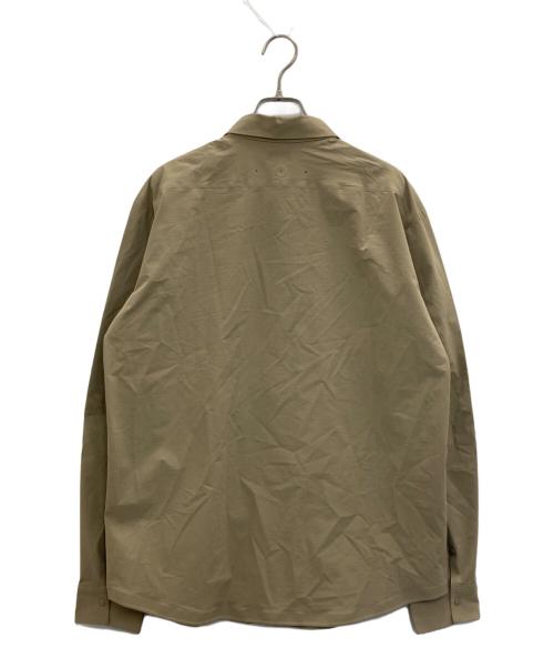 THE NORTH FACE（ザ ノース フェイス）THE NORTH FACE (ザ ノース フェイス) L/S T-SHIRT TW ベージュ サイズ:Ⅼの古着・服飾アイテム