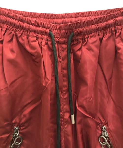 FREE WORLDORDER（フリーワールドオーダー）FREE WORLDORDER (フリーワールドオーダー) Mesh Panel Functional Pants レッド サイズ:Sの古着・服飾アイテム