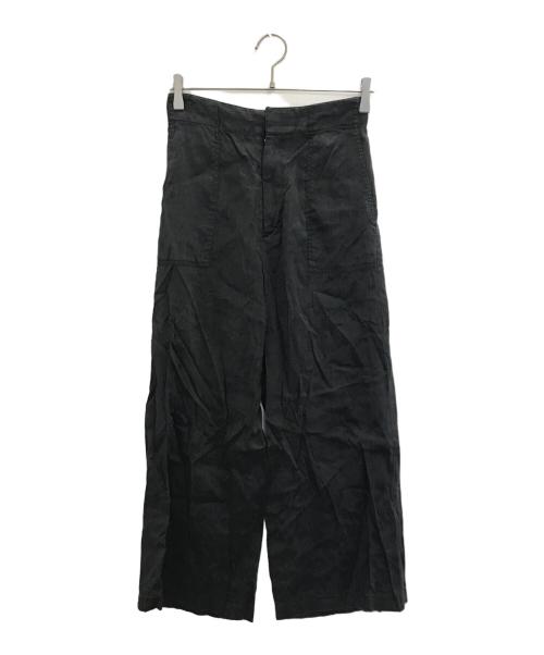MACPHEE（マカフィー）MACPHEE (マカフィー) リネン混パンツ グレー サイズ:36の古着・服飾アイテム