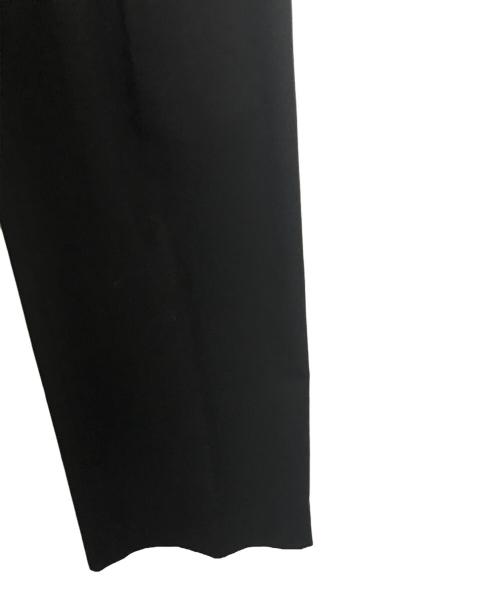 Mila Owen（ミラオーウェン）Mila Owen (ミラオーウェン) タックパンツ ブラック サイズ:Sの古着・服飾アイテム