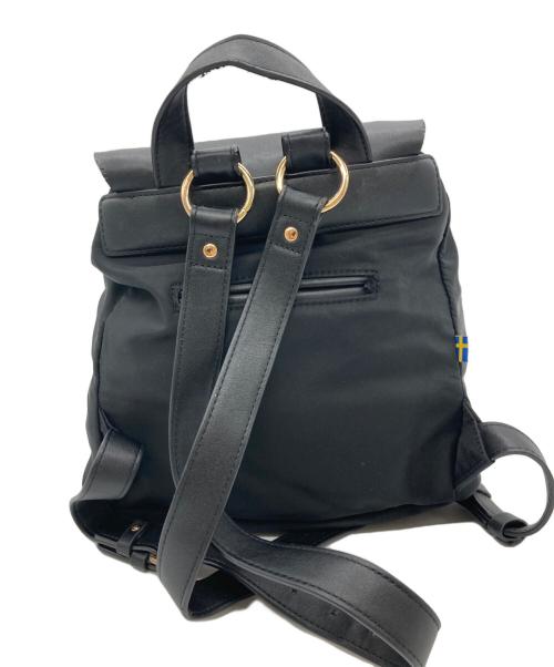 GASTON LUGA（ガストンルーガ）GASTON LUGA (ガストンルーガ) ナイロンリュック ブラックの古着・服飾アイテム