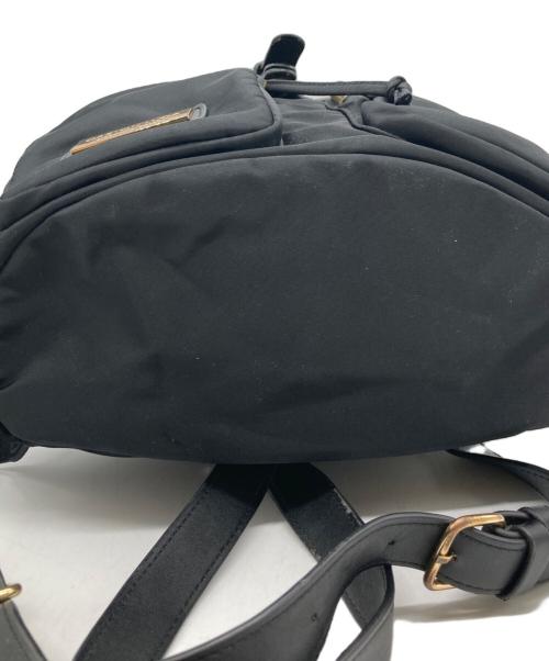 GASTON LUGA（ガストンルーガ）GASTON LUGA (ガストンルーガ) ナイロンリュック ブラックの古着・服飾アイテム