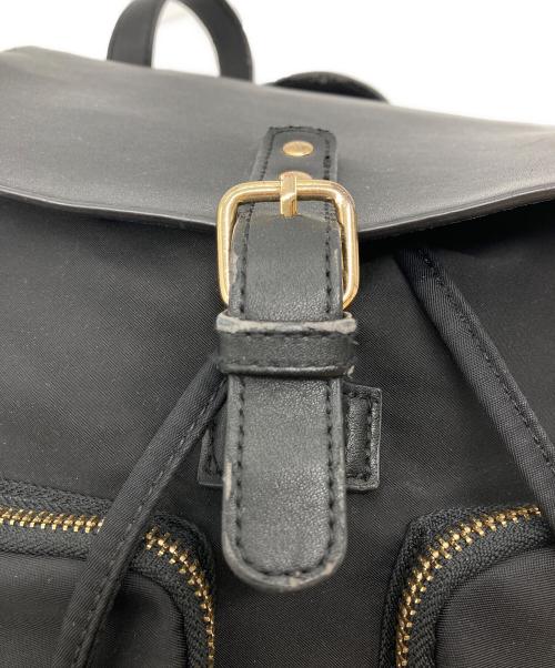 GASTON LUGA（ガストンルーガ）GASTON LUGA (ガストンルーガ) ナイロンリュック ブラックの古着・服飾アイテム