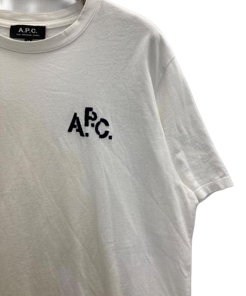 A.P.C.（アーペーセー）A.P.C. (アーペーセー) Tシャツ ホワイト サイズ:Mの古着・服飾アイテム