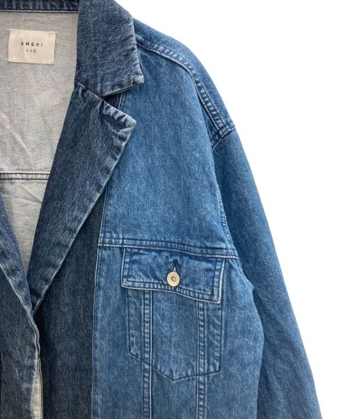 Ameri（アメリ）Ameri (アメリ) デニムチェスターコート インディゴ サイズ:FREEの古着・服飾アイテム