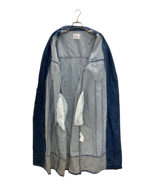 Ameri（アメリ）Ameri (アメリ) デニムチェスターコート インディゴ サイズ:FREEの古着・服飾アイテム