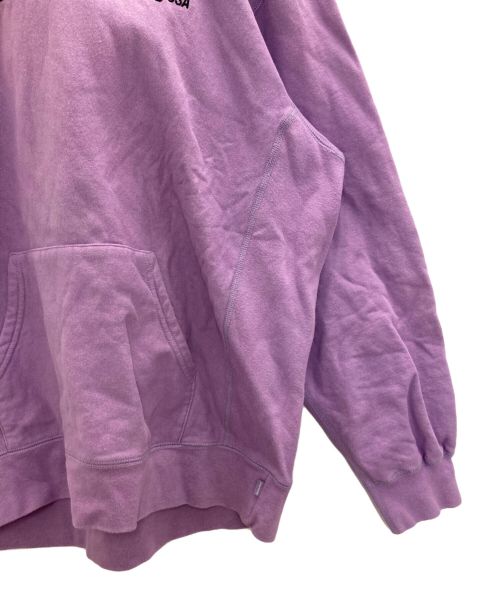 SUPREME（シュプリーム）Supreme (シュプリーム) World Is Yours Hooded Sweatshirt パープル サイズ:Lの古着・服飾アイテム