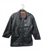 Sub Urbanサブアーバン）の古着「レザーコート」｜ブラック