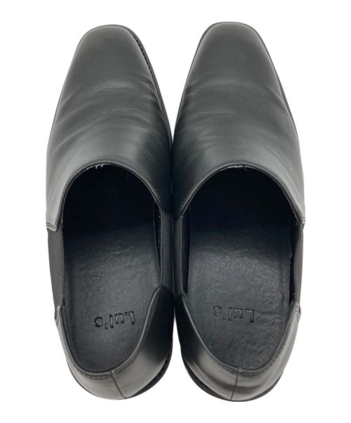 Lui's（ルイス）Lui's (ルイス) サイドゴアシューズ ブラック サイズ:41の古着・服飾アイテム