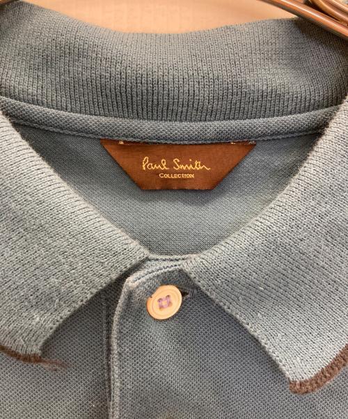 PAUL SMITH（ポールスミス）Paul Smith (ポールスミス) ポロシャツ ブルー サイズ:Mの古着・服飾アイテム