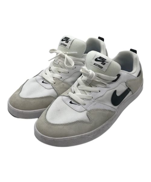 NIKE SB（ナイキエスビー）NIKE SB (ナイキエスビー) アリウープ Alleyoop ローカットスニーカー ホワイト サイズ:27.5の古着・服飾アイテム