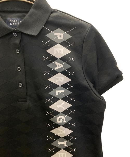 PEARLY GATES（パーリーゲイツ）PEARLY GATES (パーリーゲイツ) シャツ ブラック サイズ:1の古着・服飾アイテム