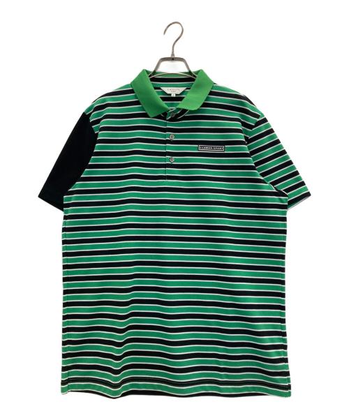 LANVIN SPORT（ランバン スポーツ）LANVIN SPORT (ランバン スポーツ) ポロシャツ グリーン サイズ:42の古着・服飾アイテム
