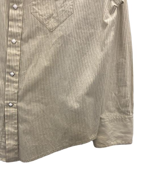 Rockmount Ranch Wear（ロックマウントランチウェア）Rockmount Ranch Wear (ロックマウントランチウェア) ウエスタンシャツ アイボリー サイズ:16.5×33.5の古着・服飾アイテム