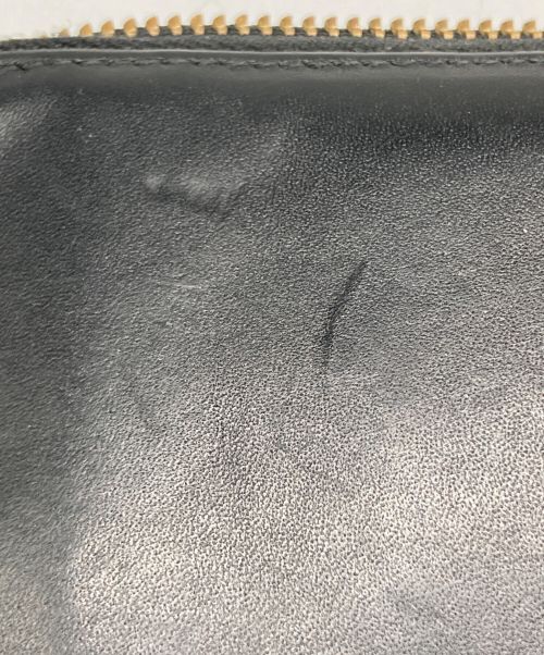 COMME des GARCONS（コムデギャルソン）COMME des GARCONS (コムデギャルソン) ジップアラウンド ウォレット ブラックの古着・服飾アイテム