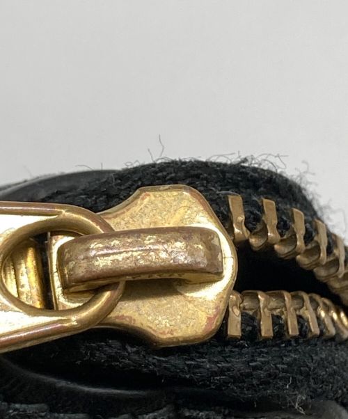 COMME des GARCONS（コムデギャルソン）COMME des GARCONS (コムデギャルソン) ジップアラウンド ウォレット ブラックの古着・服飾アイテム