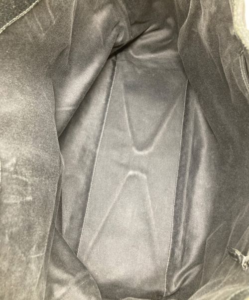 GUCCI（グッチ）GUCCI (グッチ) GGキャンバストートバッグ ブラックの古着・服飾アイテム