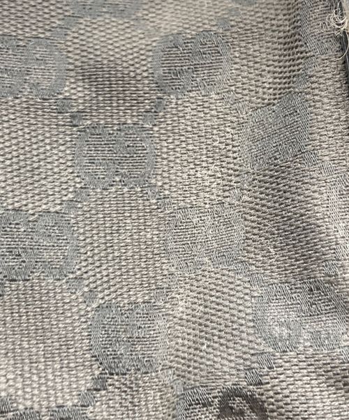 GUCCI（グッチ）GUCCI (グッチ) GGキャンバストートバッグ ブラックの古着・服飾アイテム