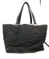GUCCI (グッチ) GGキャンバストートバッグ ブラック：16000円