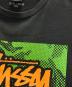 中古・古着 stussy (ステューシー) ワールドツアーTee ブラック サイズ:Ⅿ：4000円