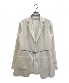 T by ALEXANDER WANG（ティーバイアレキサンダーワン）の古着「ジップジャケット」｜アイボリー