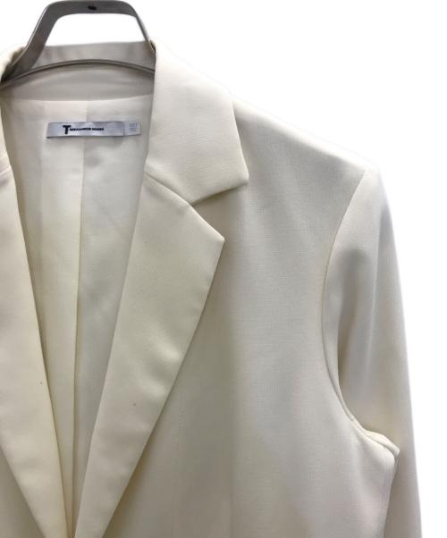 T by ALEXANDER WANG（ティーバイアレキサンダーワン）T by ALEXANDER WANG (ティーバイアレキサンダーワン) ジップジャケット アイボリー サイズ:2の古着・服飾アイテム