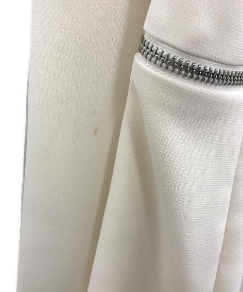 T by ALEXANDER WANG（ティーバイアレキサンダーワン）T by ALEXANDER WANG (ティーバイアレキサンダーワン) ジップジャケット アイボリー サイズ:2の古着・服飾アイテム
