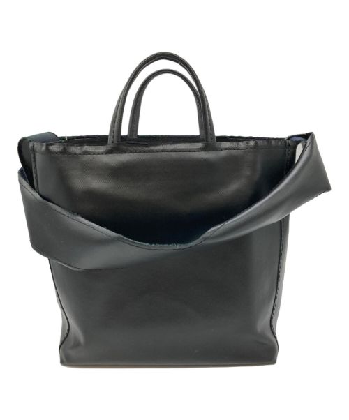 ebagos（エバゴス）ebagos (エバゴス) マーガレットトデイジーハニテイル PVC2wayバッグ ブラックの古着・服飾アイテム