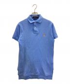 POLO RALPH LAURENポロ・ラルフローレン）の古着「ポロシャツ」｜ブルー