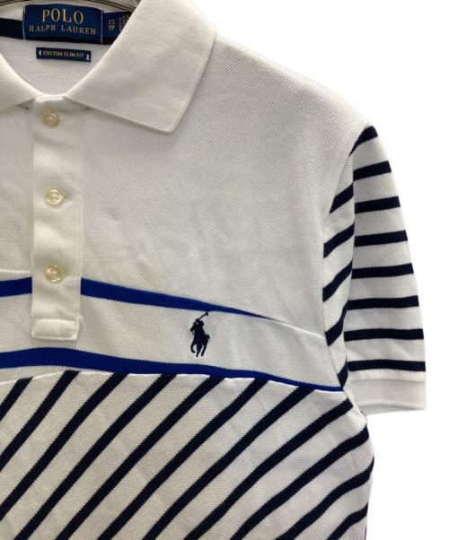 POLO RALPH LAUREN（ポロ・ラルフローレン）POLO RALPH LAUREN (ポロ・ラルフローレン) ポロシャツ ホワイト サイズ:XSの古着・服飾アイテム