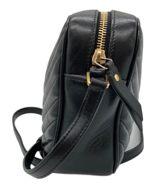 Saint Laurent Paris（サンローランパリ）Saint Laurent Paris (サンローランパリ) ルーカメラバッグ ブラックの古着・服飾アイテム