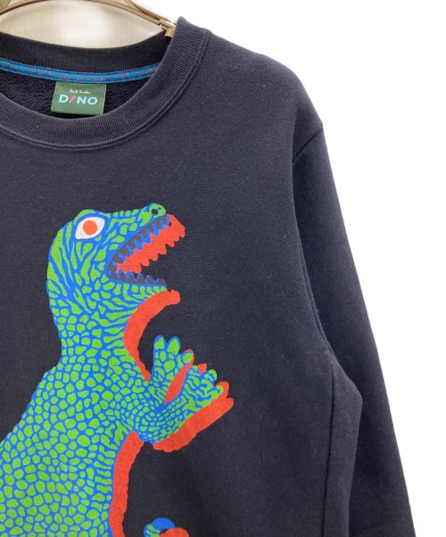 Paul Smith DINO（ポールスミスDINO）Paul Smith DINO (ポールスミスDINO) プリントスウェット ネイビー サイズ:Ｍの古着・服飾アイテム