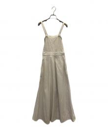 Snidel×Healthy DENIM（スナイデル×ヘルシーデニム）の古着「ジャンパースカート」｜アイボリー