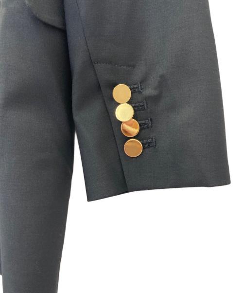 Fleur de lis（フラデリ）Fleur de lis (フラデリ) ウールダブルジャケット ネイビー サイズ:FREEの古着・服飾アイテム