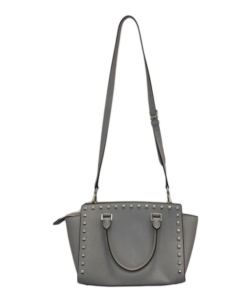 MICHAEL KORS（マイケル・コース）MICHAEL KORS (マイケルコース) 2WAYバッグ グレーの古着・服飾アイテム