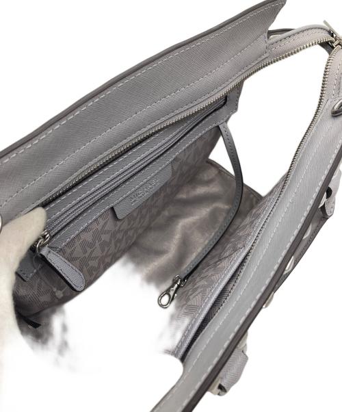 MICHAEL KORS（マイケル・コース）MICHAEL KORS (マイケルコース) 2WAYバッグ グレーの古着・服飾アイテム