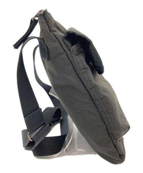 MHL（エムエイチエル）MHL (エムエイチエル) PORTER (ポーター) TWO STUDS SHOULDER BAG ショルダーバッグ ブラックの古着・服飾アイテム