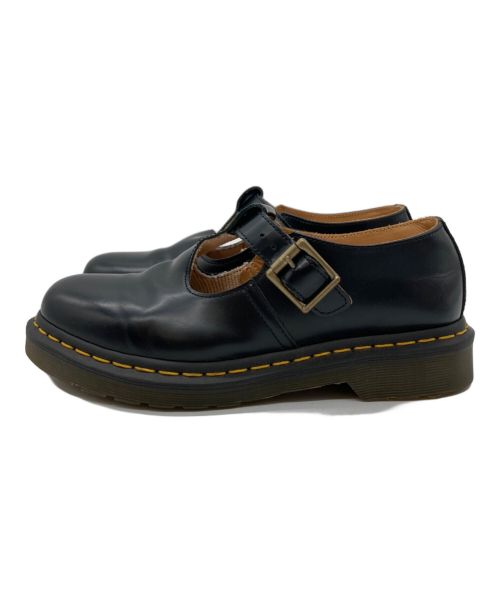 Dr.Martens（ドクターマーチン）Dr.Martens (ドクターマーチン) POLLEY レザーシューズ ブラック サイズ:UK6の古着・服飾アイテム
